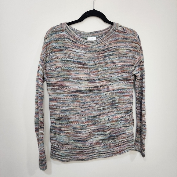 J. Jill multicolor knit sweater, size xs - Picture 1 of 7